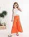 YOURUIKEY Girls Clothes 2 Piece Summer Outfit Crop Top for Kid Cami Sleeveless Bell Bottom Pants Tween Girl Trendy Clothing Set Size 10