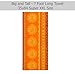 COTTON CRAFT Oversized Beach Towels - 2 Pack XXL 35x84 - The Big Kahuna 7 Foot Extra Large Beach Blanket Towel - Big & Tall - 100% Cotton Jacquard Velour Soft Luxury Towel - Sunshine Orange Yellow