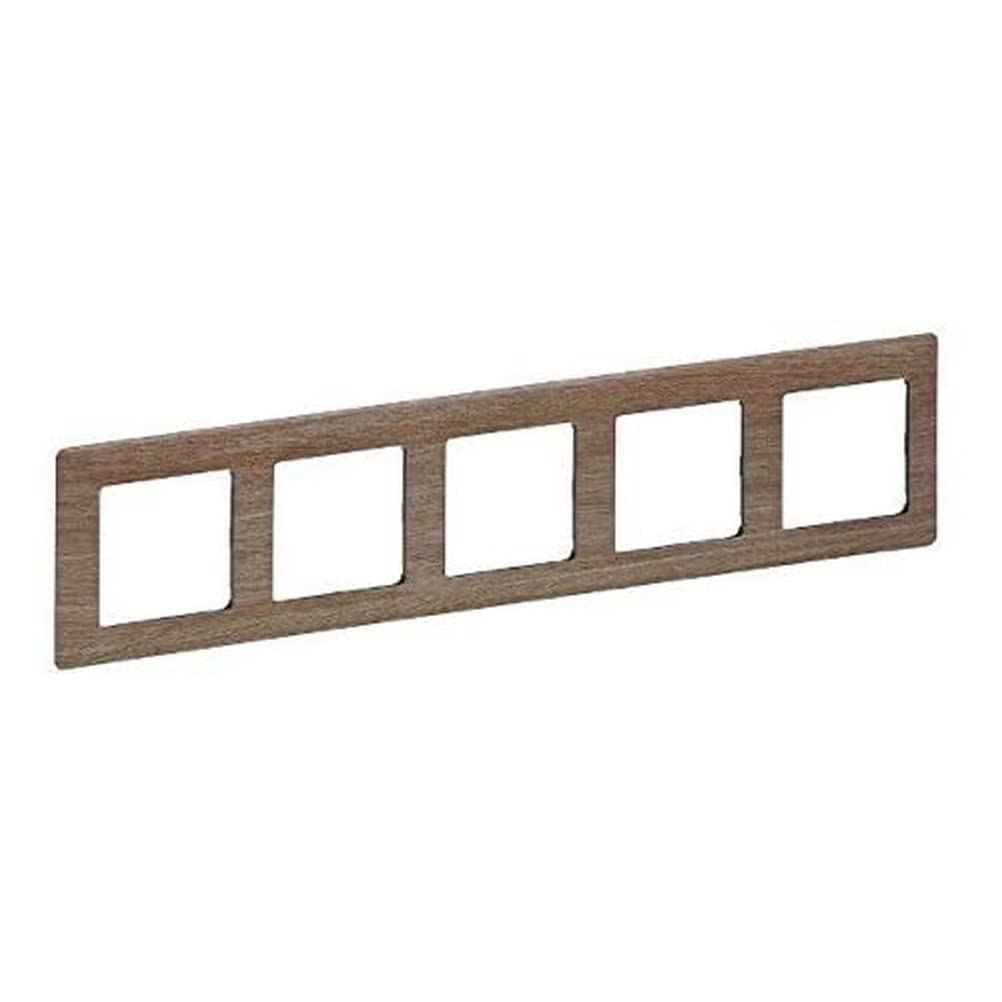 Legrand 754185 vlife 5 voies habillage mural salon effet bois scandinave