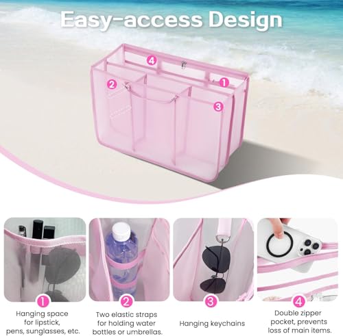 Image of XYFuuee Beach Bag Organizer Insert Divider for Medium Bogg Bag Accessories