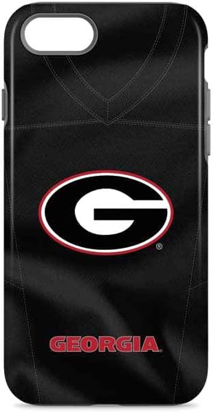 Skinit Pro Phone Case Compatible with iPhone 8 - Officially Licensed University of Georgia Logo Red Design