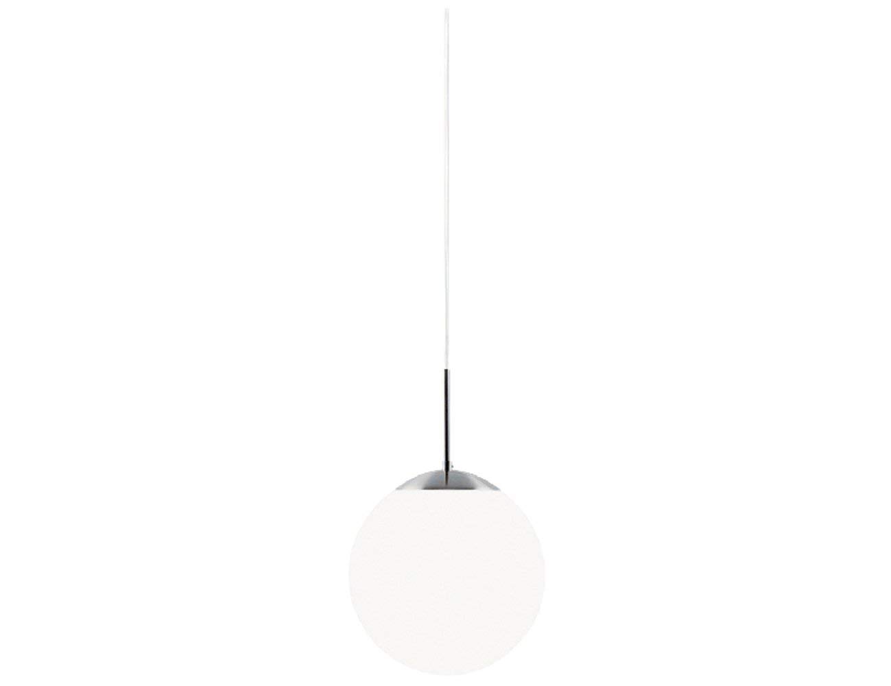 Nordlux Cafe Glass Pendant Light Hand Blown Glass White,mains from B&Q