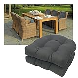 Photo Gallery qlxyyfc cuscini per sedie da esterno 19" x 19" cuscini per sedie da giardino, set di 2 cuscini per sedie in vimini trapuntati impermeabili a forma di u per sedie da giardino reclinabili (color : gray Photo Gallery qlxyyfc cuscini per sedie da esterno 19" x 19" cuscini per sedie da giardino, set di 2 cuscini per sedie in vimini trapuntati impermeabili a forma di u per sedie da giardino reclinabili (color : gray