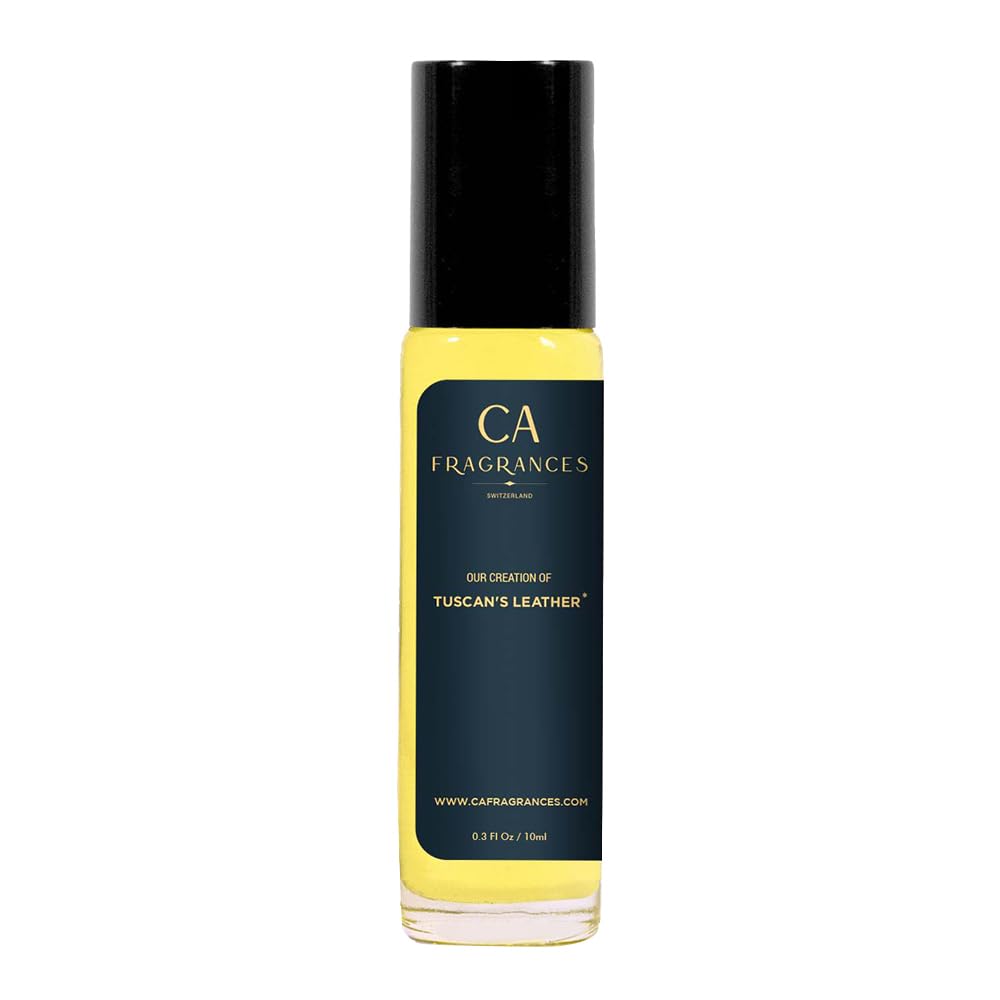 CA Fragrances Impression of T. Ford Tuscan Leather Unisex (10ml Roll On Travel Size)