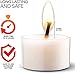 Stock Your Home White Unscented Tealight Candles (Set of 30) USA Made Classic Tea Lights with 8-Hour Burn Time Great for Home, Weddings, Parties, Special Occasions and Holiday Decorations (White)