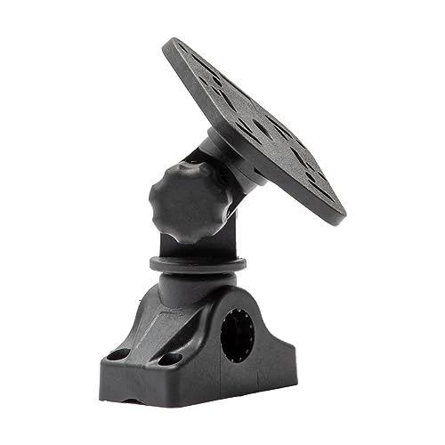 Image of Extreme Max 3006.8658 Universal Fish Finder Head Unit Mount with Pivoting Bracket (Square Mount)