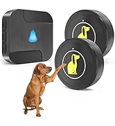kathson Wireless Dog Doorbell Smart Dog Door Bell for Potty Training Waterproof Touch Button Elec...