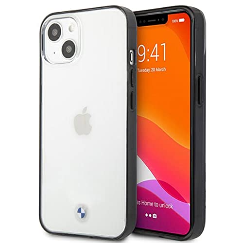 BMW BMHCP13SPCUMRBK Coque pour iPhone 13 Mini 5,4" Transparent Signature Collection