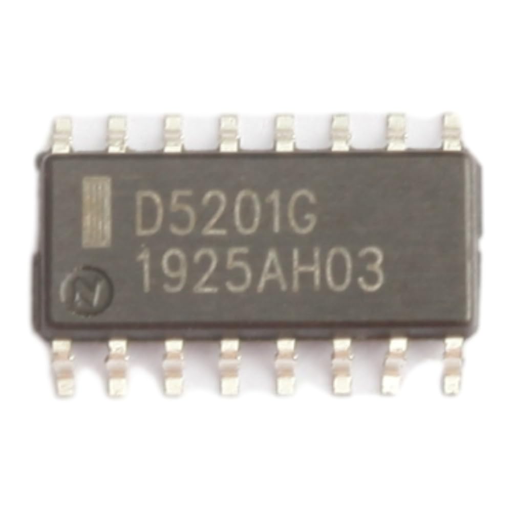 5 pezzi UPD5201G SOP-16 UPD5201 D5201G C-mos Quad Spst IC Chip