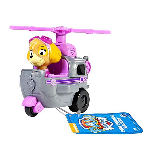 Mini Véhicule Stella PAW PATROL Racers de 9 cm pour enfant