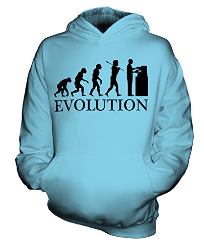 Sweat-shirt à capuche Candymix Barista Évolution unisexe avec coton premium doux