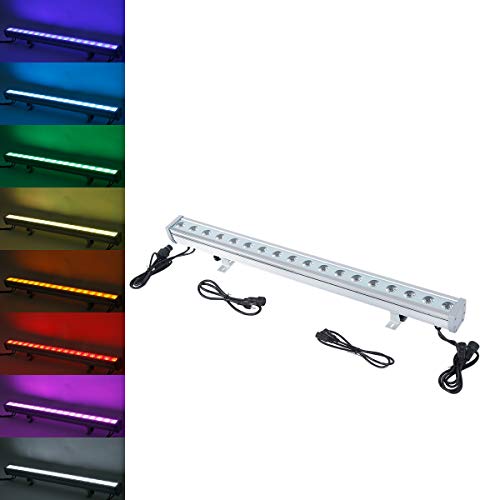 TC-Home 6 in 1 RGBWA UV Waterproof Stage Wall Washer 18 LED 270W Bar Light DMX DJ Lighting