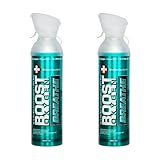 95% Pure Oxygen Supplement, Portable Canister of Clean Oxygen, Increases Endurance, Recovery, Mental Acuity and Performance (10 Liter Canisters, 2 Pack, Menthol Eucalyptus)