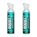 95% Pure Oxygen Supplement, Portable Canister of Clean Oxygen, Increases Endurance, Recovery, Mental Acuity and Performance (10 Liter Canisters, 2 Pack, Menthol Eucalyptus)