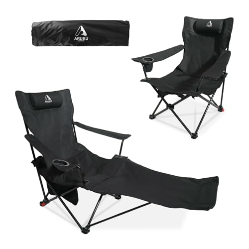 ARURU 2-in-1 Reclining Camping Chair