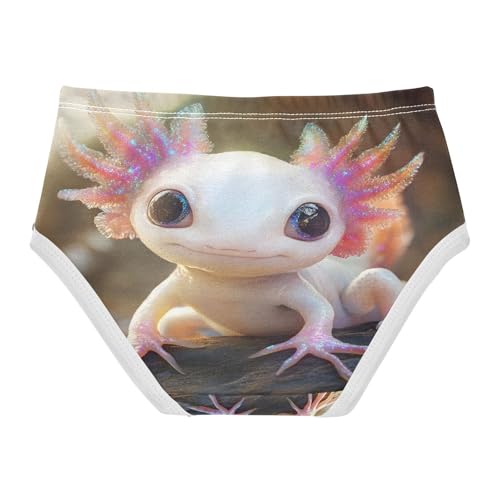 Cute Axolotl Undersea Toddler Girls's Underwear 2T 202b88502
