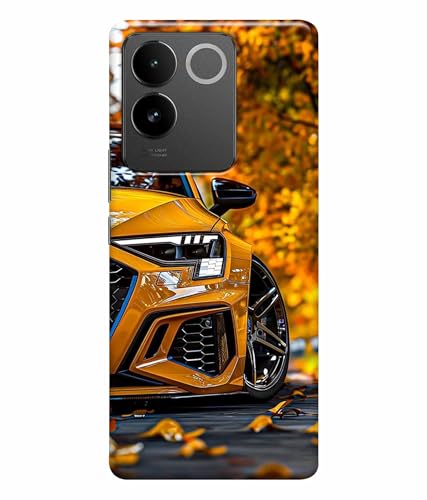 Image of Racing Car Rider Printed Hard Back Case Cover & Compatible for Vivo T2 Pro 5G | IQOO Z7 Pro 5G (Multicolor) - D1815
