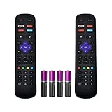Kit 2 Controle Remoto Para TV Philco Roku Smart