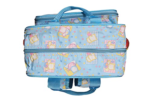 Image of Diaper Bag /Mother Backpack for Travel (Light Blue)