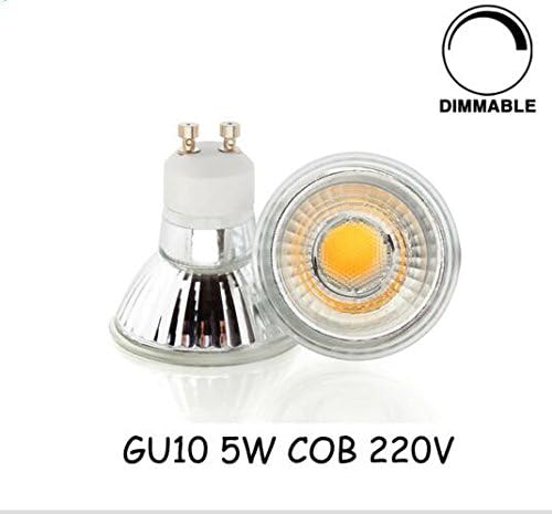 Best to Buy® (8-Pack Dimmable MR16 GU10 Based 5W LED Bulb, 8-Pack, 50W Halogen Replacement, 120 Degree, Neutral White