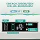 Alpicool 27L Kompressor Kühlbox Elektrisch, Kühlschrank für Auto Kompressor 12V 230V, Tragbarer Kühlbox für Auto, Camping, Angeln, Fahrten, LKW, Boot, Reisemobil, -20℃-20℃