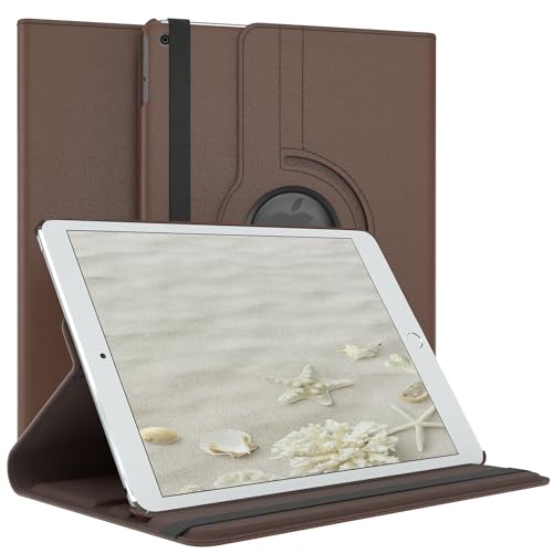 EAZY CASE - Étui pour Tablette Apple iPad Air / 2017/2018 Housse de Protection Smart Cover Support Rotatif Pochette Pliante 360° pivotante avec Fonction...