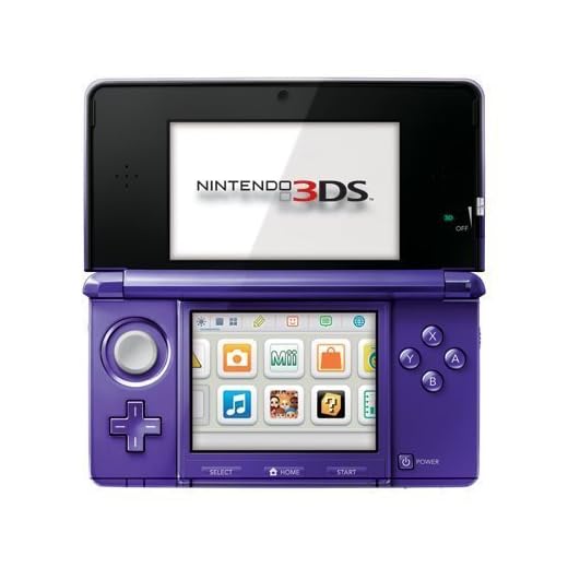 Nintendo 3DS Midnight Purple - Nintendo 3DS (Renewed)