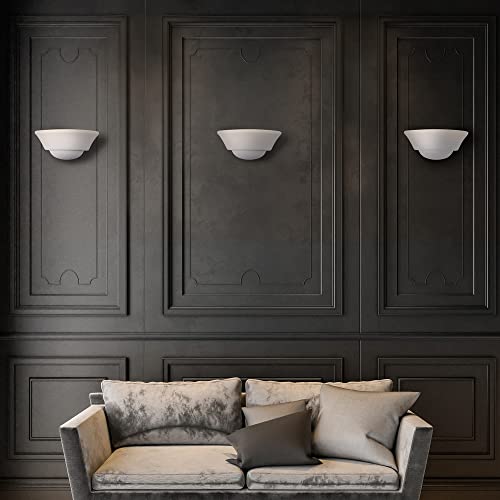 Designers Fountain 6031-Wh Wall Sconce, 6 In , White #TOP2