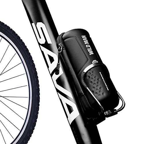 MonoTele Bicycle Bike Tool Storage Bag Bike Pouch Bag Bicycle Repair Tool Bag Repair Tools Kit Pouch MTB Road Bicycle Bag with Sealed Zipper for Bicycle Water Bottle Cage (only bag)