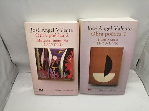 Obra poetica, 2 vols. (valente)vol.I: 8420654355vol.II: