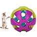 Zerodis Cat Toy Ball with Bell, Cat Plastic Jingle Balls Pet Toy Cats Kitten Plastic Cat Toys Jingle Balls Rattle Ball Toys Assortment Toys for Indoor Cats Kitten Jingle Rattle Toy