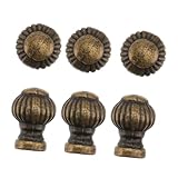 Poignée de porte d'armoire rétro : sélection de matériaux de conscience, traitement fin et de , délicat et lisse, bouton de tiroir de meuble