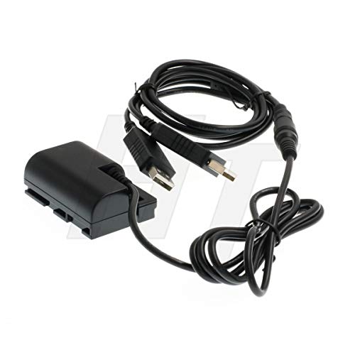 Adaptador dual USB LP-E6 de 5V para cámaras Canon EOS 5D Mark y 6D