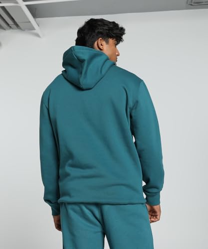 Image of Puma Men's Blend Cotton Hooded Neck Sweatshirt