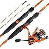 KastKing Lethal Blaze Twin-tip Spinning Combo-6'2' Medium Light-2000 Reel