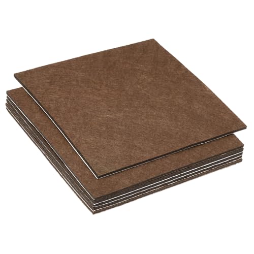 Fieltro adhesivo cuadrado antideslizante PATIKIL de 3 mm para evitar arañazos en lámparas, 6 uds 2