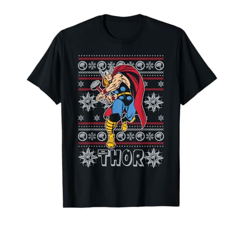 Marvel Comics Thor Christmas Knit T-Shirt