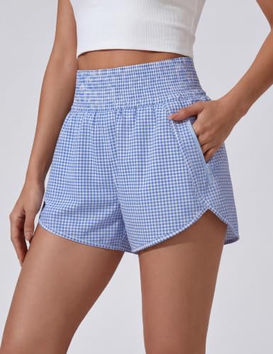Image of BMJL 2.5 inch Athletic Shorts for Women Comfy High Waisted Short with Pocket