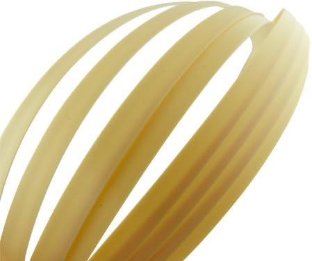 R&F Plastic Binding and Purfling Edging Strip - Dark Cream - 1650 x 6.35 x 0.51mm