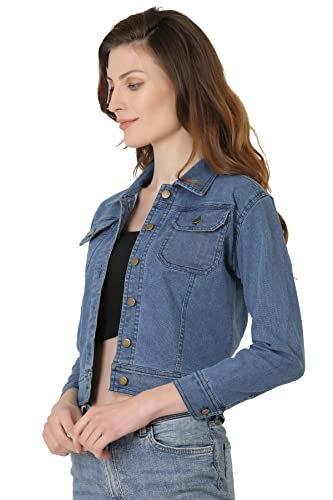 Image of Women's Denim Blue Jacket