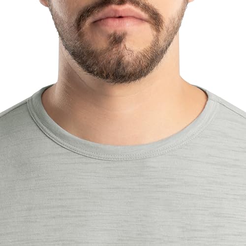 Wrangler Men's Short Sleeve Recycled Slub Pocket T-Shirt, Grey, Small - image 2