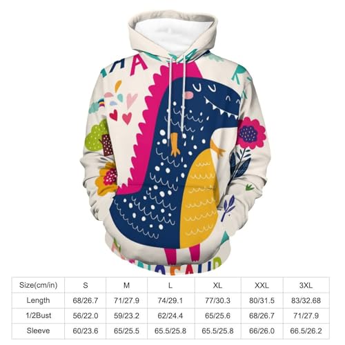 Sweats à capuche chaud et confortable pull ample style décontracté automne hiver taille S