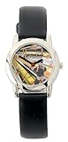 cinturino in Finta pelle Action Man AMWR01 - Orologio nero, Nero, striscia