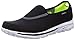 Skechers Performance Women's Go Walk Impress Memory Foam Slip-On Walking Shoe, Black/White, 7 M US
