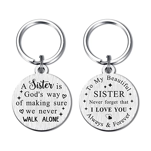 Yobent Sisters Gifts, Never Forget That I Love You Sister