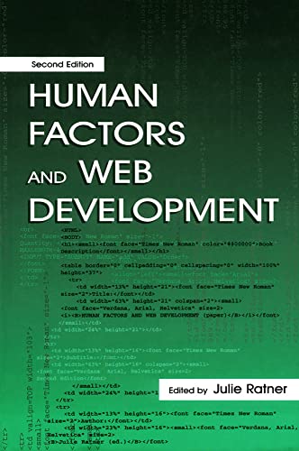 Human Factors and Web Development view 2