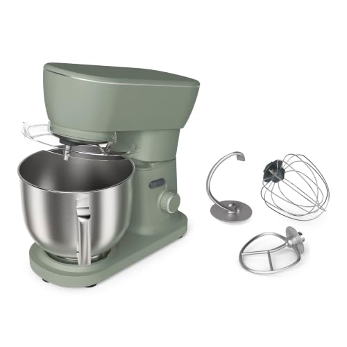 Image of bella STIR 5.3Qt Tilt-Head Stand Mixer, 12-Speed Countertop Mixer, Aloe