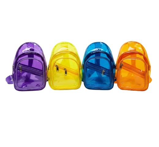 Small Transparent Colorful Waterproof Crossbody Chest Sling Bag for Kids - Pack of 1-image-12
