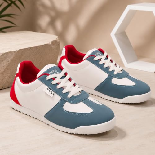 Image of layasa Men's Next-Gen Chunky Sneakers | Stylish Lace-Up Casual Shoes | Contemporary Streetwear & Everyday Fashion Footwear
