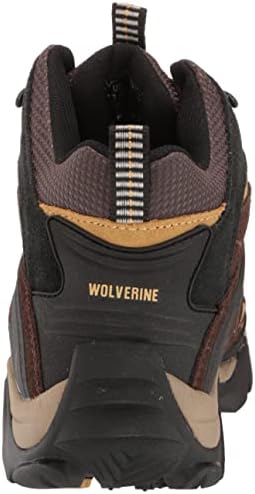 Wolverine Men's Wilderness Waterproof Hiking Boot, Chocolate Brown, 10.5 X-Wide | Image 2